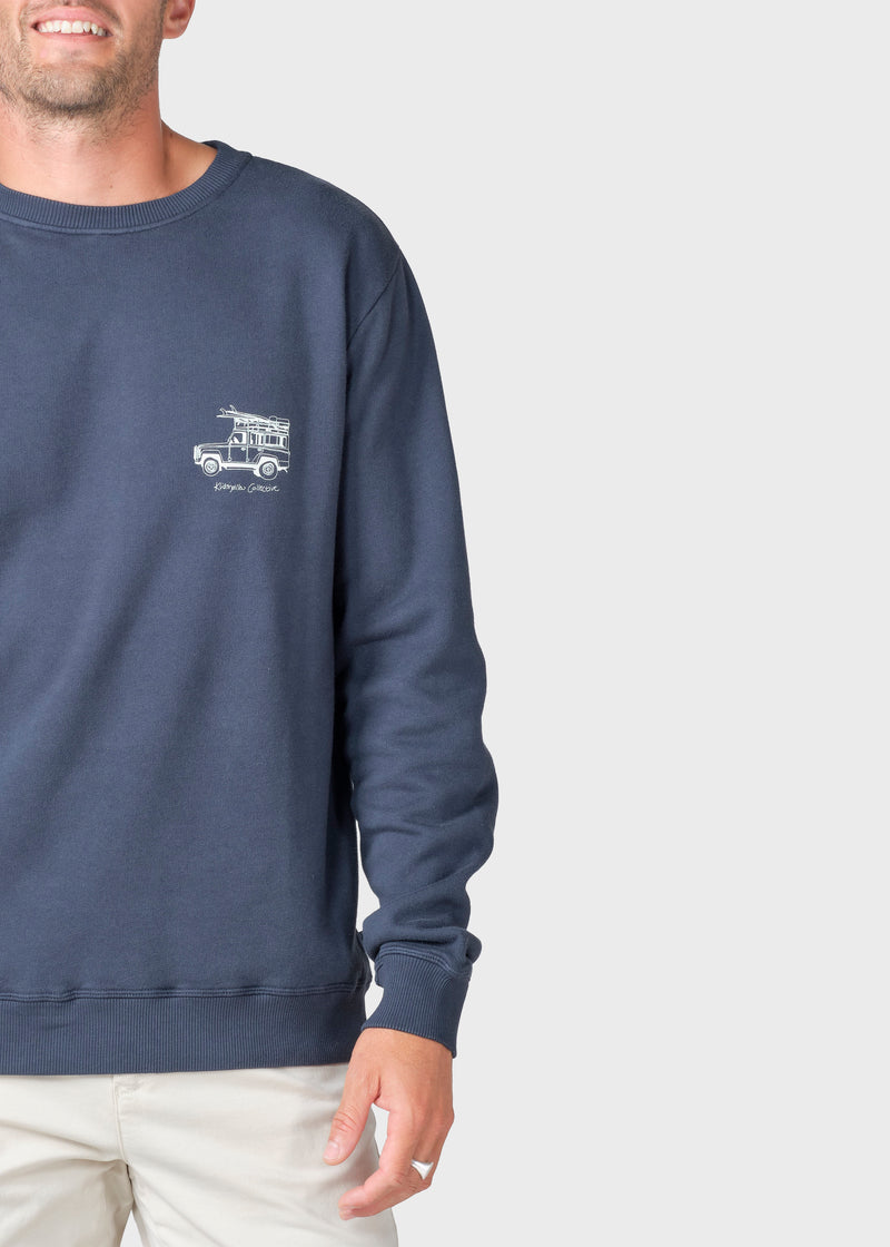 Klitmøller Collective ApS Samuel sweat Sweatshirts Navy