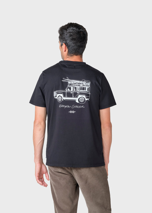 Klitmøller Collective ApS Samuel tee T-Shirts Black