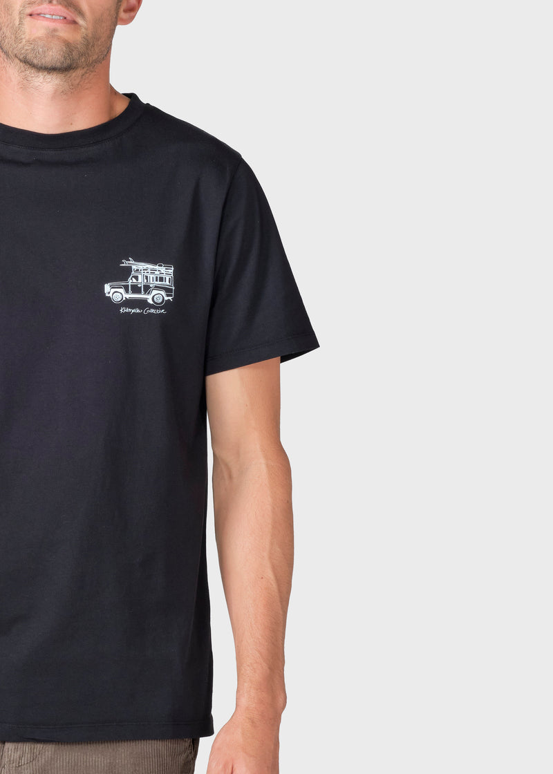 Klitmøller Collective ApS Samuel tee T-Shirts Black