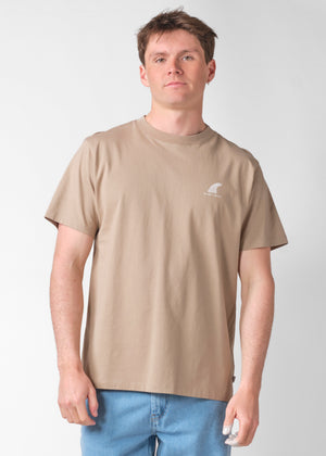 Klitmøller Collective ApS Seven tee OCS T-Shirts Cashew