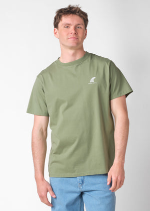 Klitmøller Collective ApS Seven tee OCS T-Shirts Herb green