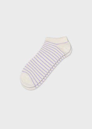 Klitmøller Collective ApS Short sock  Socks Cream/lilac
