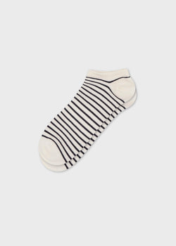 Klitmøller Collective ApS Short sock  Socks Cream/navy