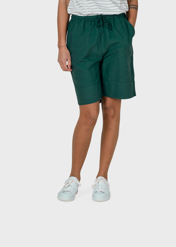 Klitmøller Collective ApS Sidse shorts Walkshorts Moss Green