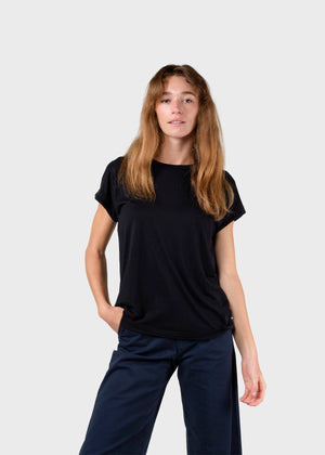 Klitmøller Collective ApS Sigrid tee T-Shirts Black