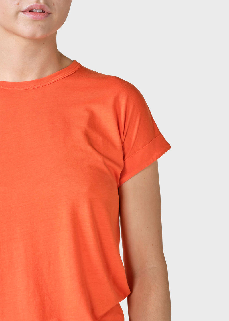 Klitmøller Collective ApS Sigrid tee T-Shirts Mandarin