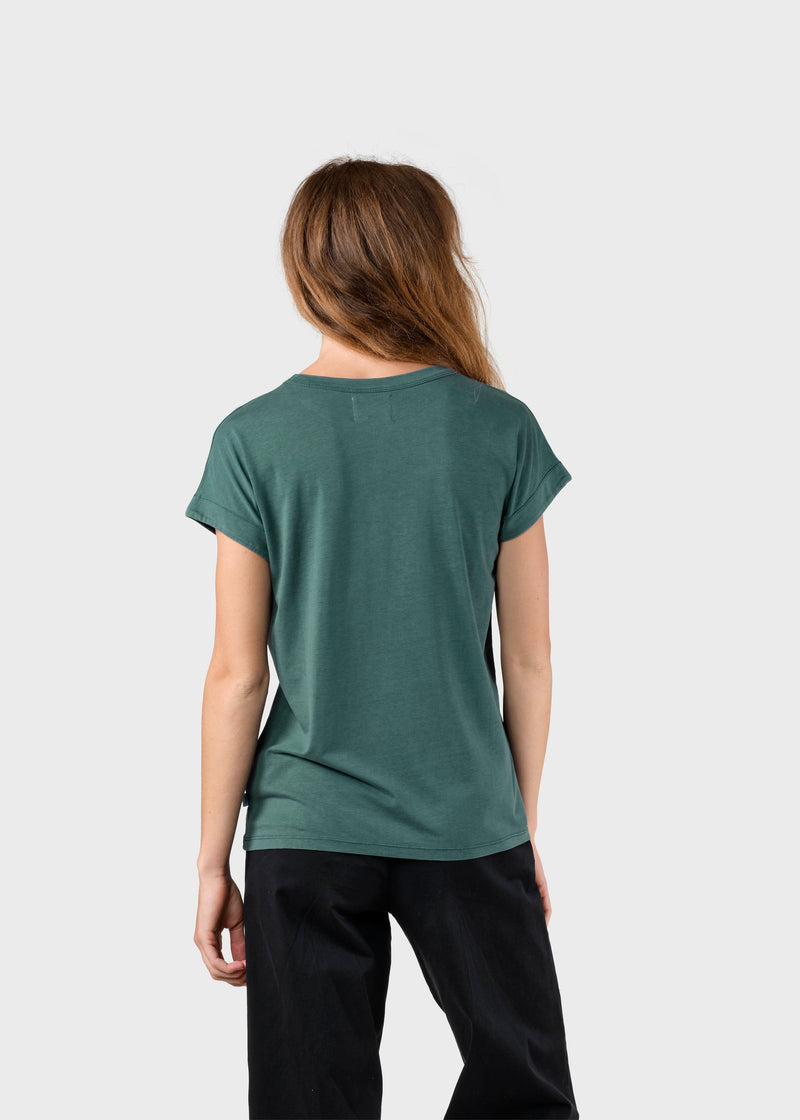 Klitmøller Collective ApS Sigrid tee T-Shirts Moss Green