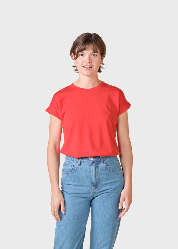 Klitmøller Collective ApS Sigrid tee T-Shirts Red