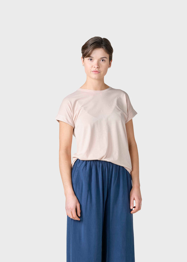 Klitmøller Collective ApS Sigrid tee T-Shirts Rose