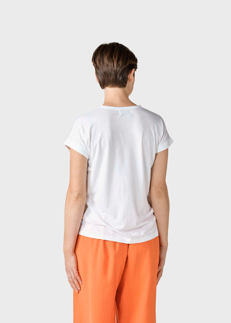 Klitmøller Collective ApS Sigrid tee T-Shirts White