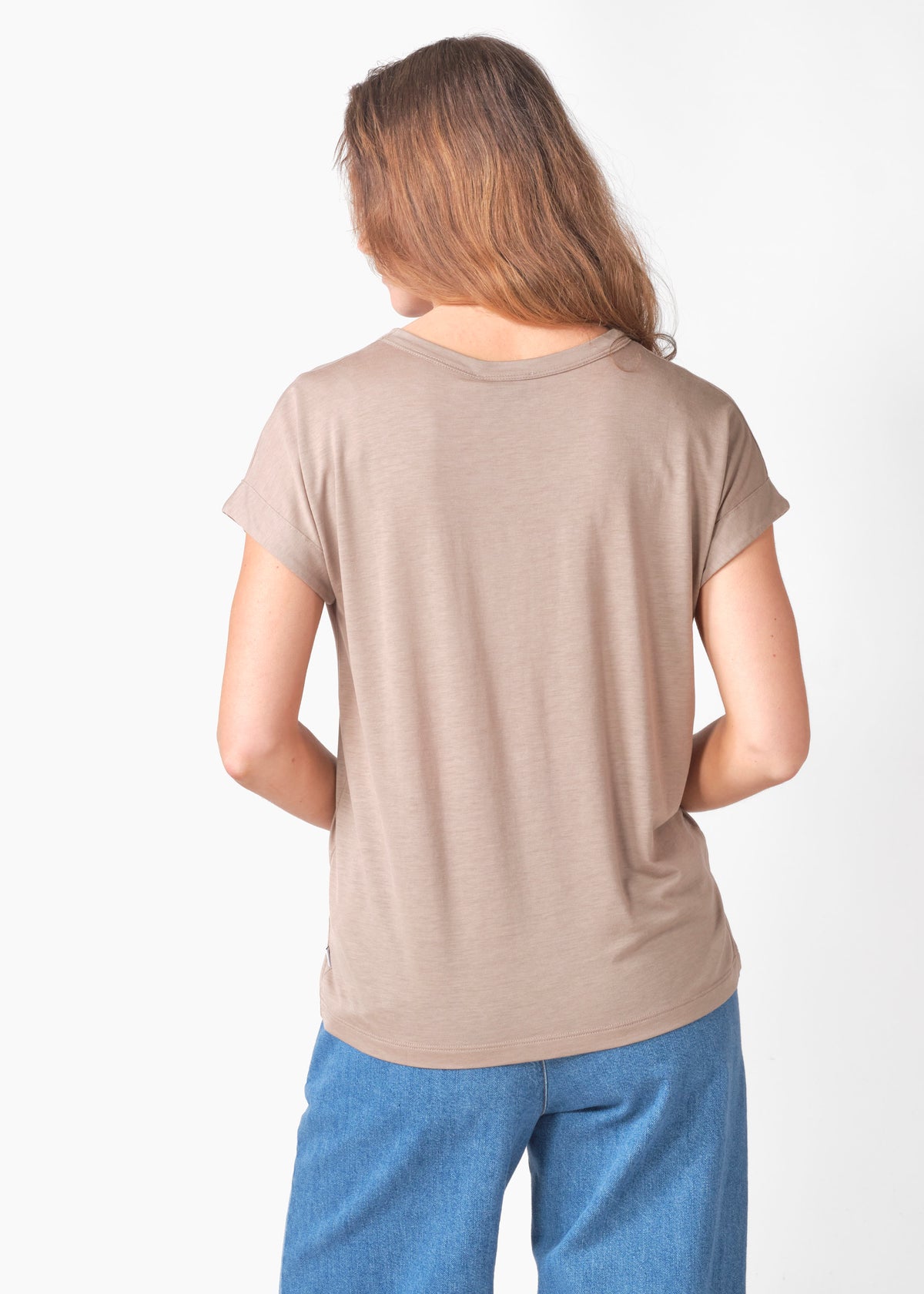 Klitmøller Collective ApS Sigrid tee OCS T-Shirts Cashew