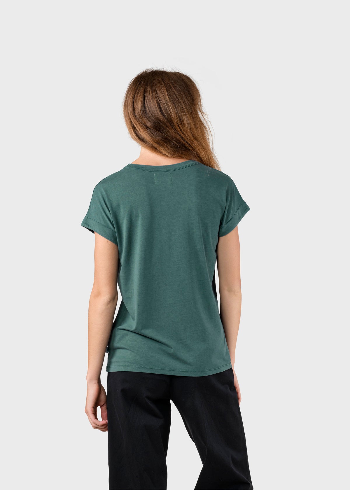 Klitmøller Collective ApS Sigrid tee OCS T-Shirts Moss Green