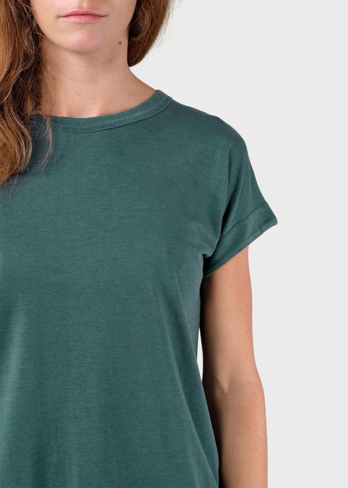 Klitmøller Collective ApS Sigrid tee OCS T-Shirts Moss Green