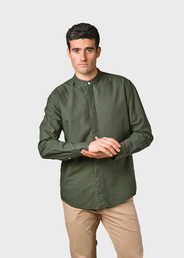 Klitmøller Collective ApS Simon shirt Shirts Olive