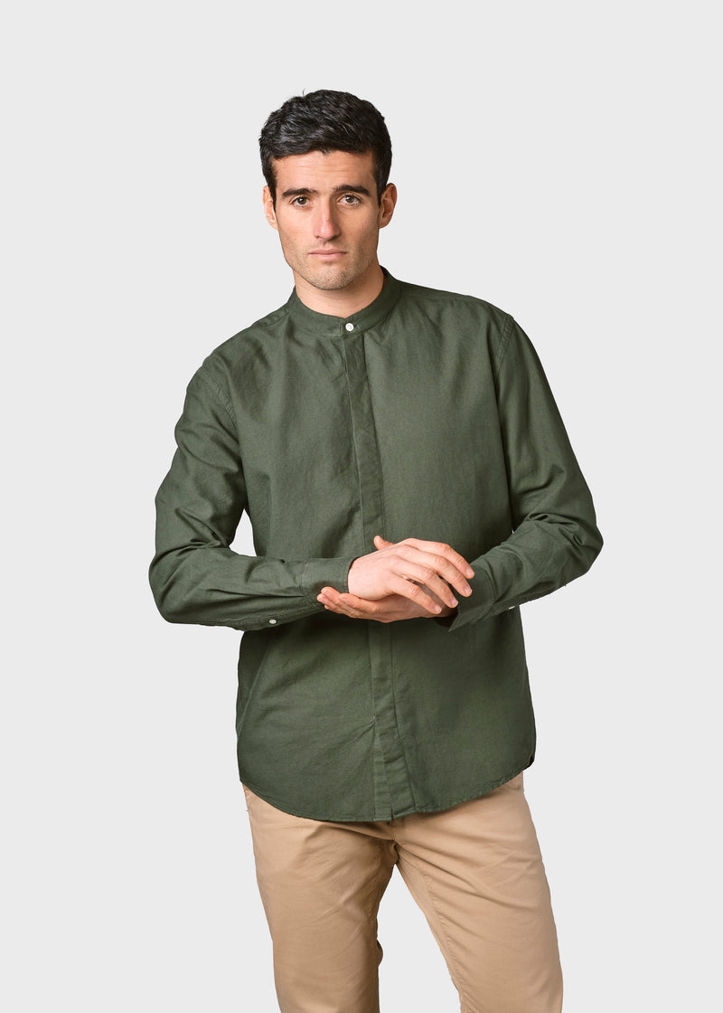 Klitmøller Collective ApS Simon shirt Shirts Olive