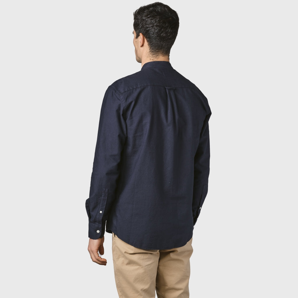 Klitmøller Collective ApS Simon shirt GOTS Shirts Navy