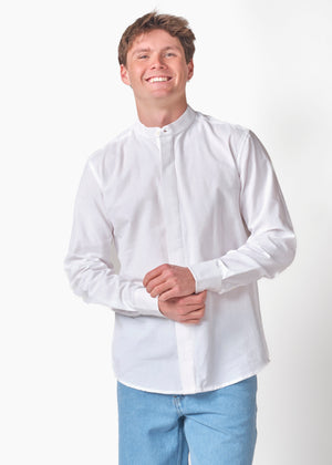 Klitmøller Collective ApS Simon shirt GOTS Shirts White