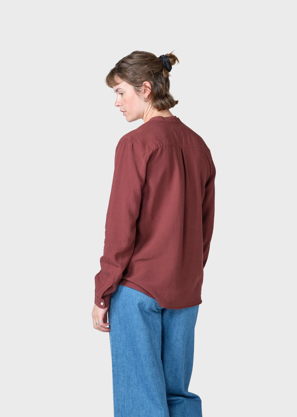 Klitmøller Collective ApS Simone shirt Shirts Burgundy