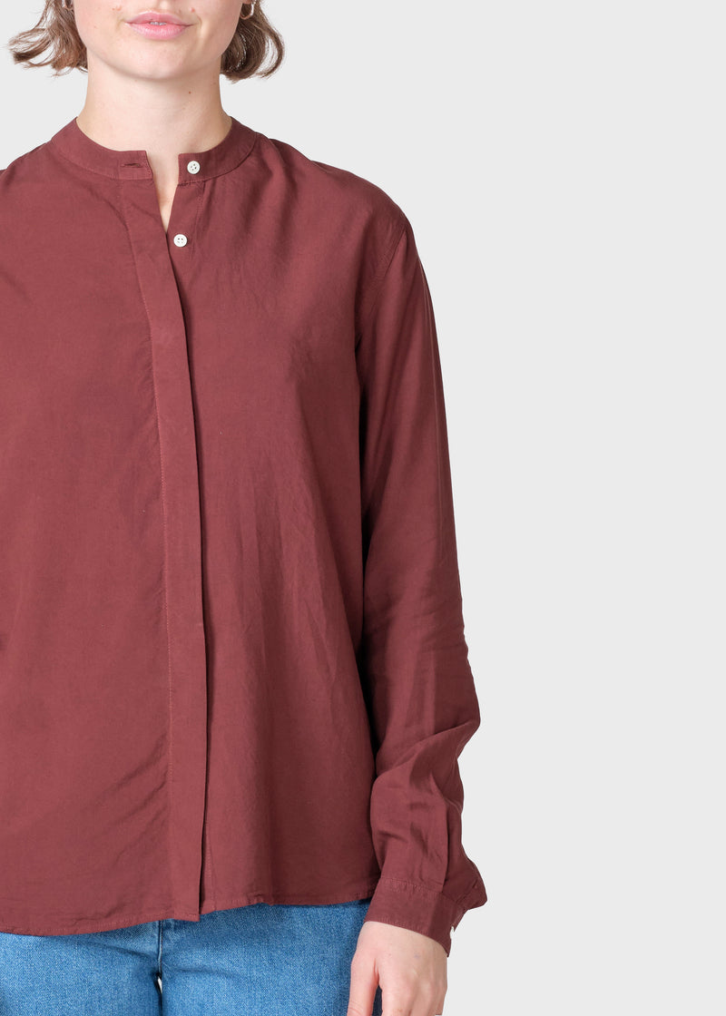 Klitmøller Collective ApS Simone shirt Shirts Burgundy
