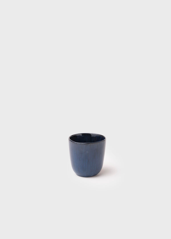 Klitmøller Collective Home Small Coffee cup - 8 cm Ceramics Indigo