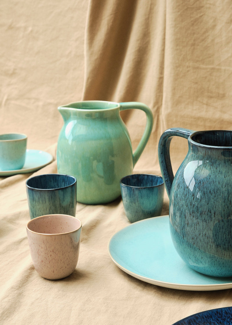 Klitmøller Collective Home Small Coffee cup - 8 cm Ceramics Light blue