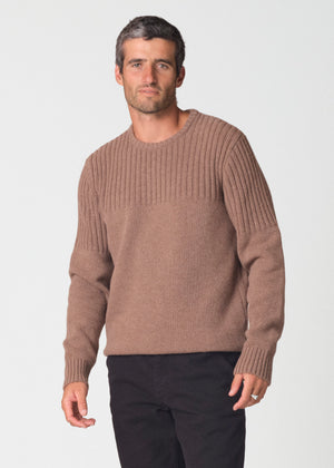 Klitmøller Collective ApS Søren knit Knitted sweaters Cashew
