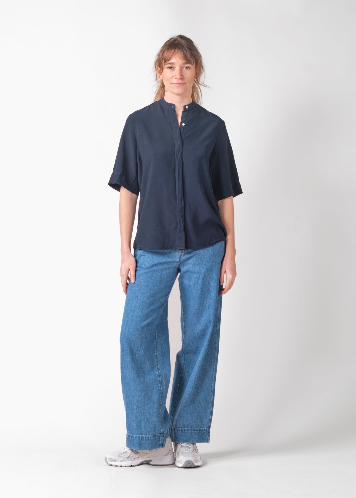 Klitmøller Collective ApS Solrun shirt Shirts Navy