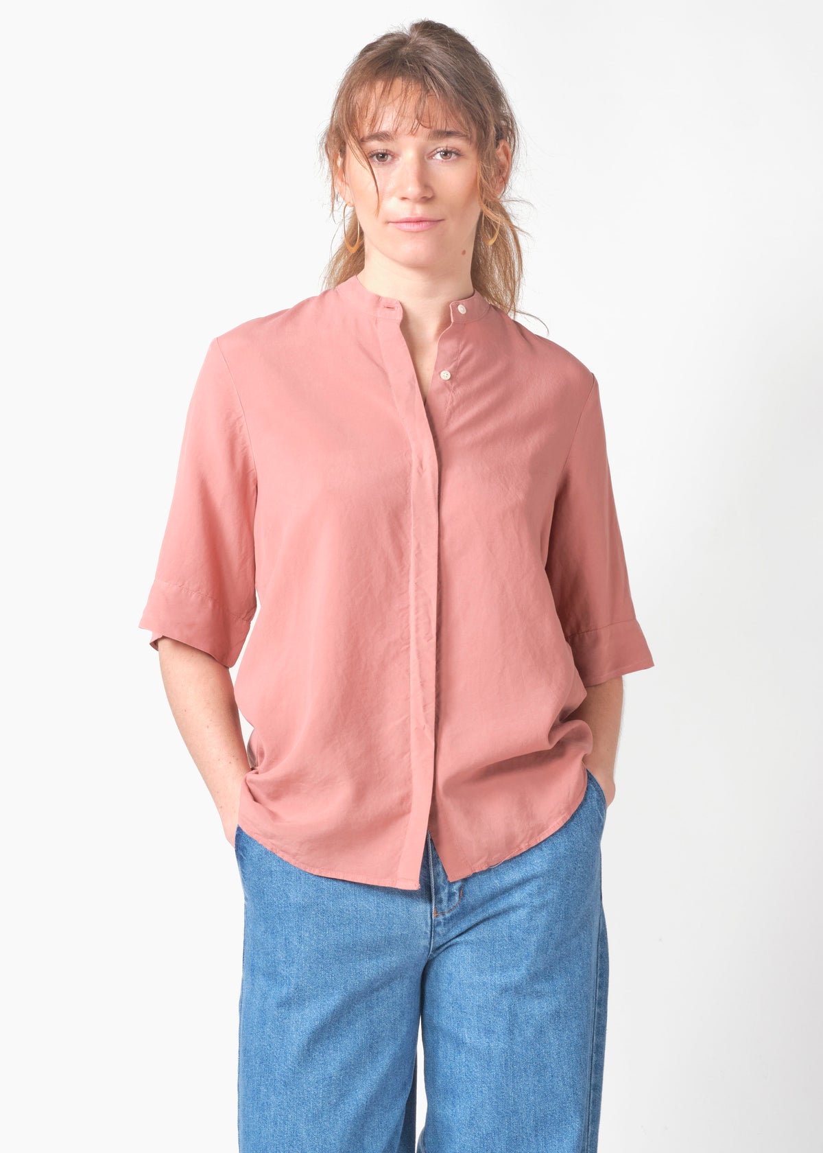 Klitmøller Collective ApS Solrun shirt Shirts Faded rose