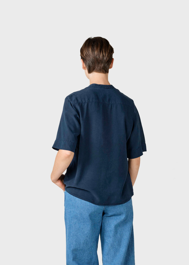 Klitmøller Collective ApS Solrun shirt  Shirts Navy