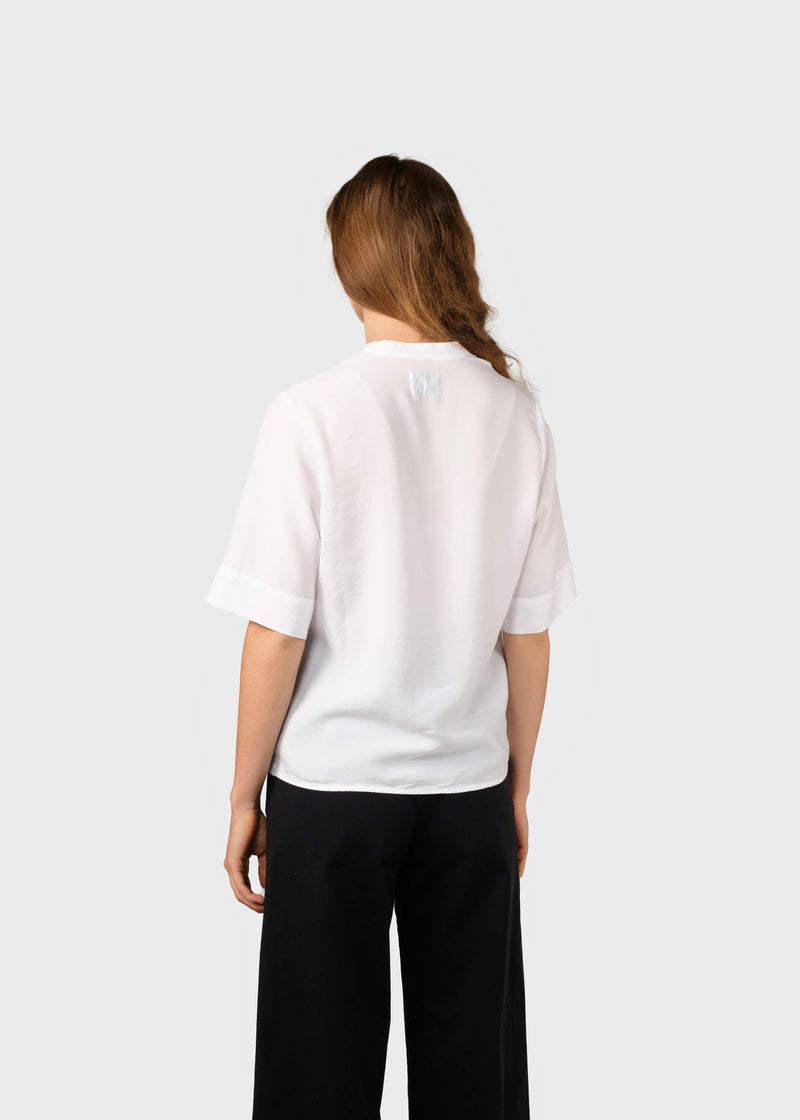 Klitmøller Collective ApS Solrun shirt  Shirts White