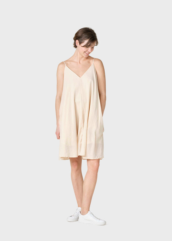 Klitmøller Collective ApS Solveig short dress  Dress Pastel sand