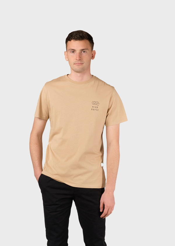 Klitmøller Collective ApS Sture tee T-Shirts Sand
