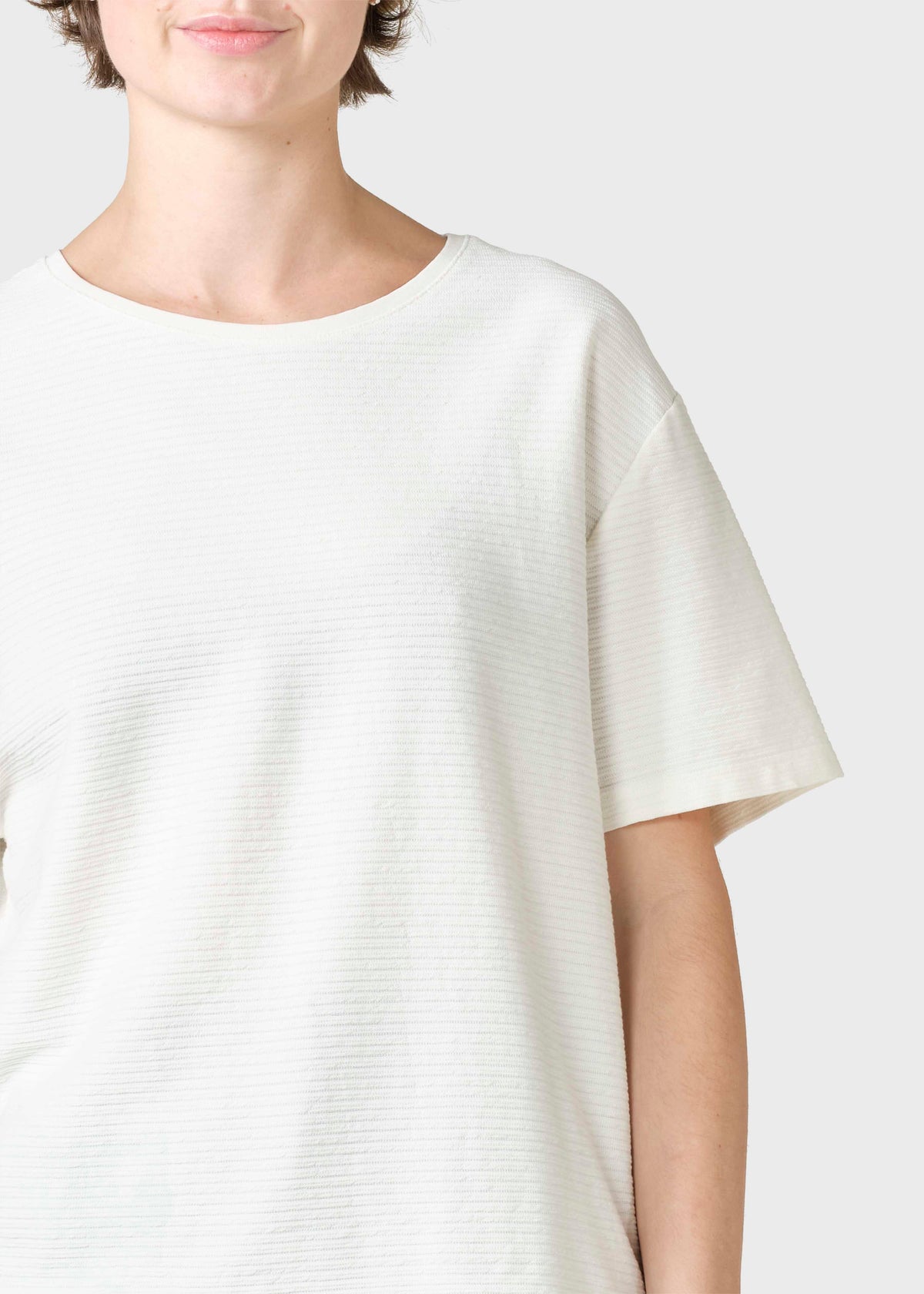 Klitmøller Collective ApS Susan tee OCS T-Shirts Cream