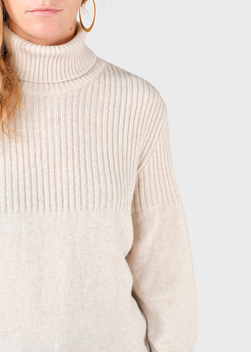 Klitmøller Collective ApS Svale knit Knitted sweaters Pastel sand