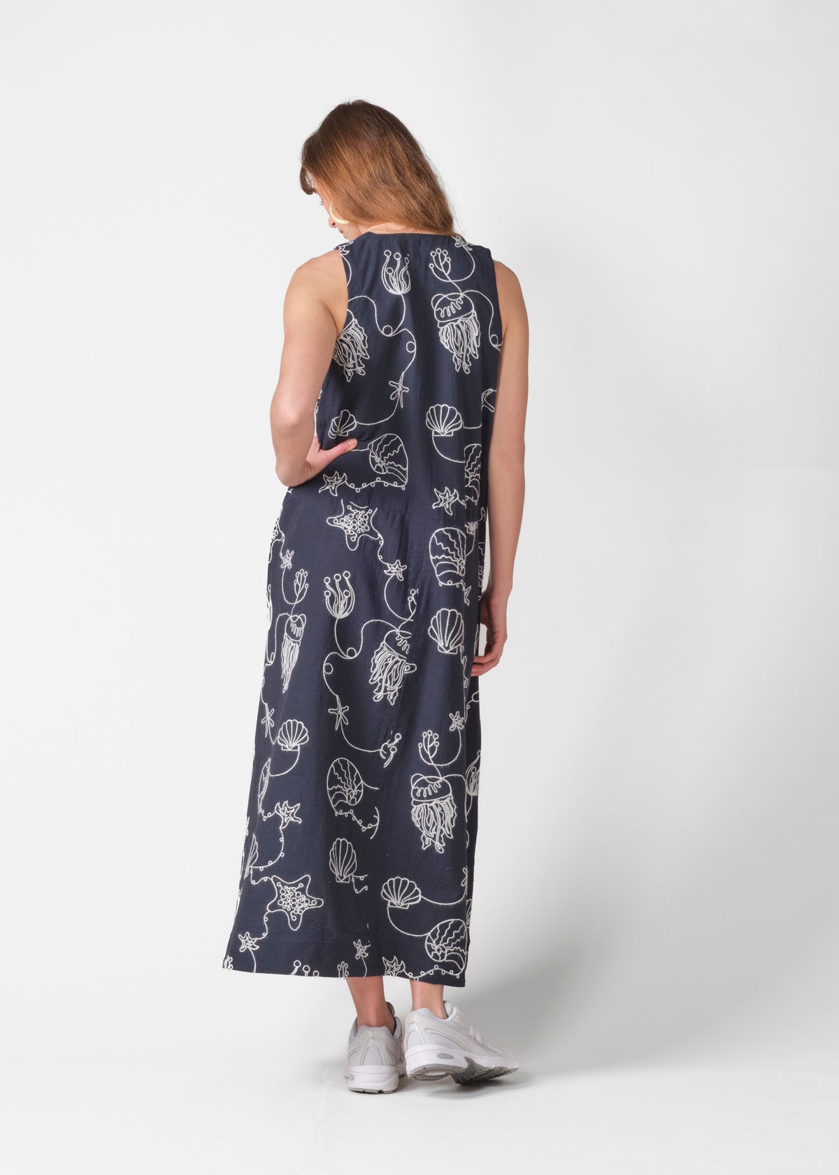 Klitmøller Collective ApS Svea dress Dress Navy/cream