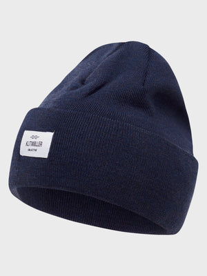 Klitmøller Collective ApS Tall beanie  Beanies Deep blue