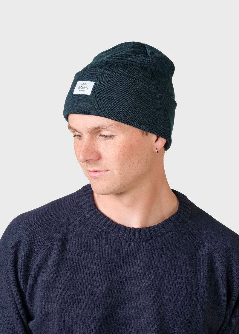 Klitmøller Collective ApS Tall beanie  Beanies Olive