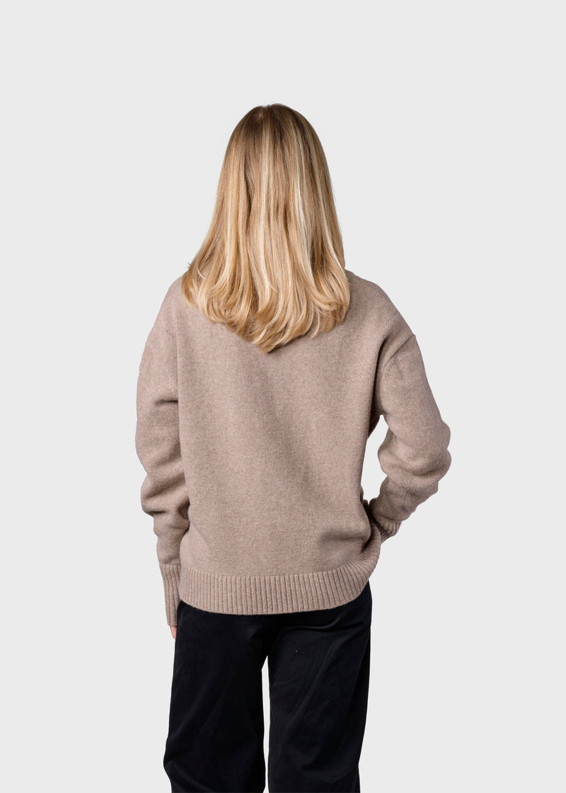 Klitmøller Collective ApS Tammi knit  Knitted sweaters Sand