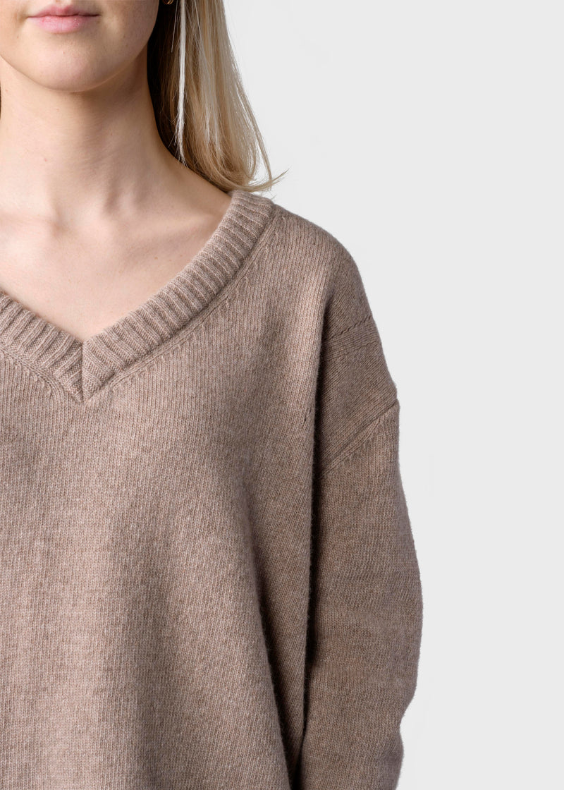 Klitmøller Collective ApS Tammi knit  Knitted sweaters Sand