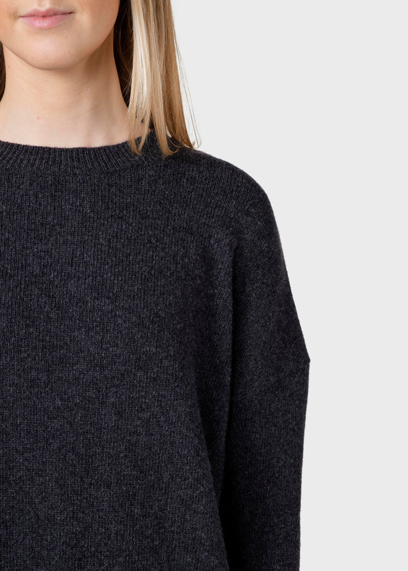 Klitmøller Collective ApS Thea Knit dress Knitted sweaters Anthracite