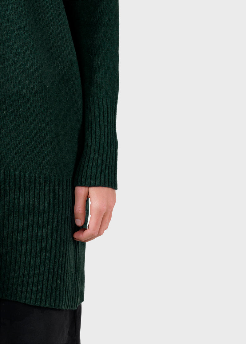 Klitmøller Collective ApS Thea Knit dress Knitted sweaters Moss Green