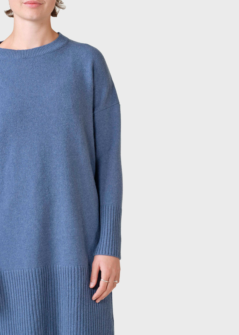 Klitmøller Collective ApS Thea Knit dress Knitted sweaters Ocean