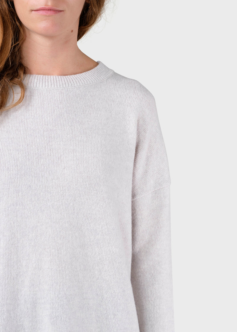 Klitmøller Collective ApS Thea Knit dress Knitted sweaters Pastel grey