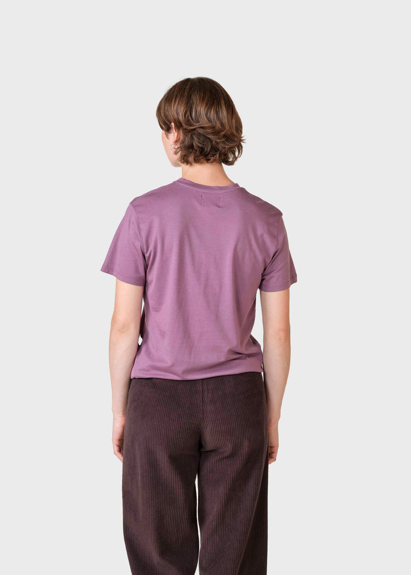 Klitmøller Collective ApS Thelma tee T-Shirts Dark berry