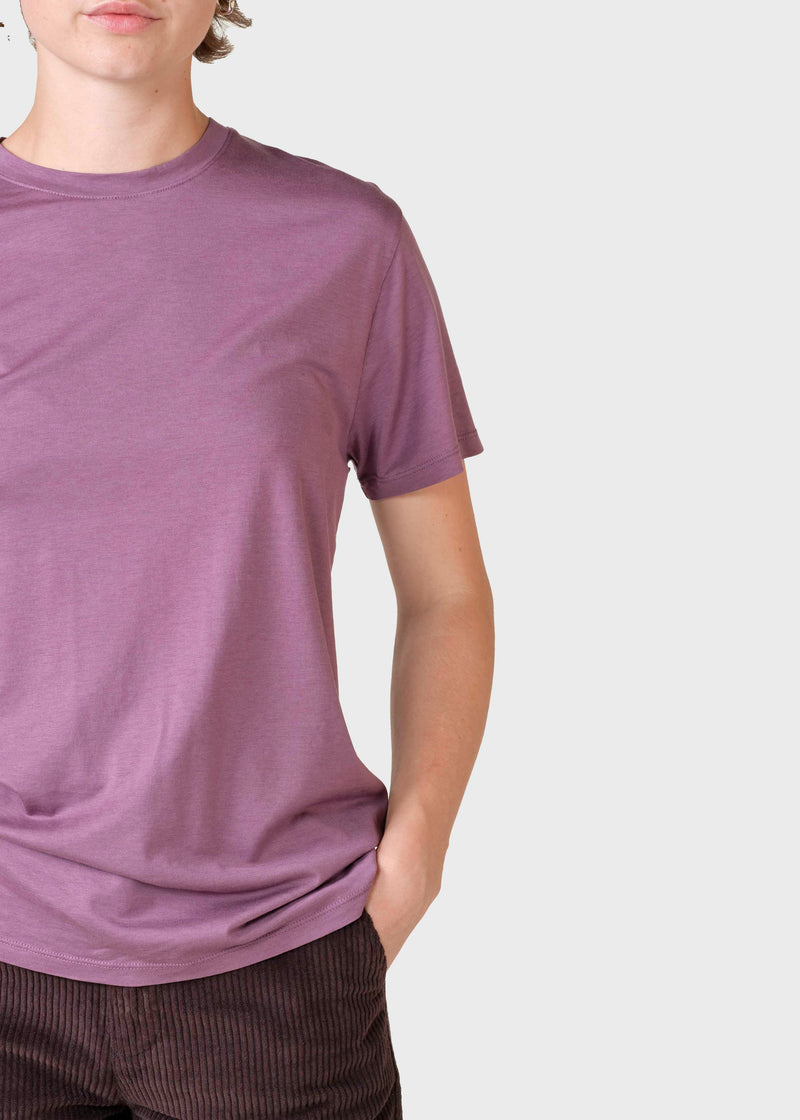 Klitmøller Collective ApS Thelma tee T-Shirts Dark berry