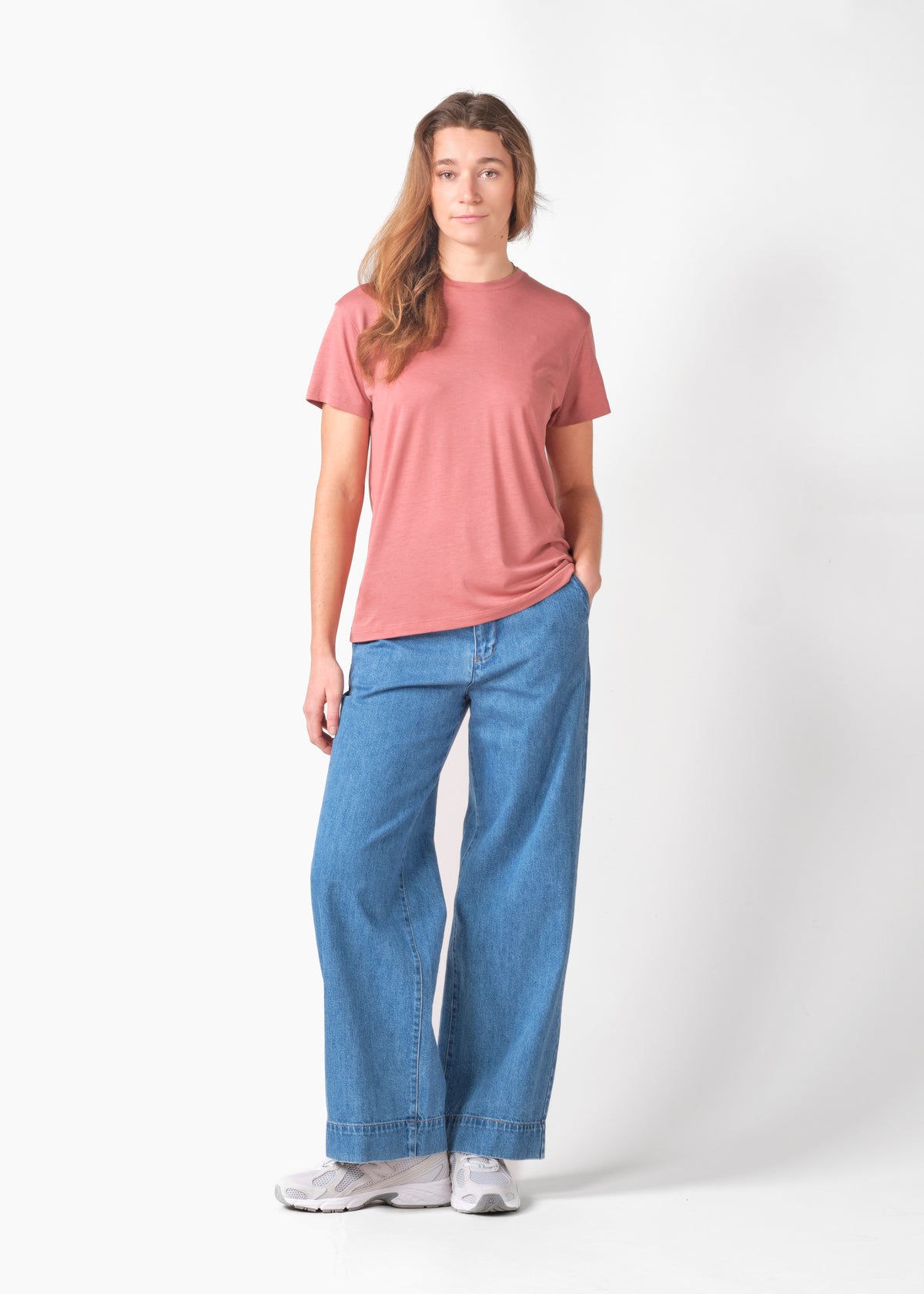 Klitmøller Collective ApS Thelma tee OCS T-Shirts Faded rose