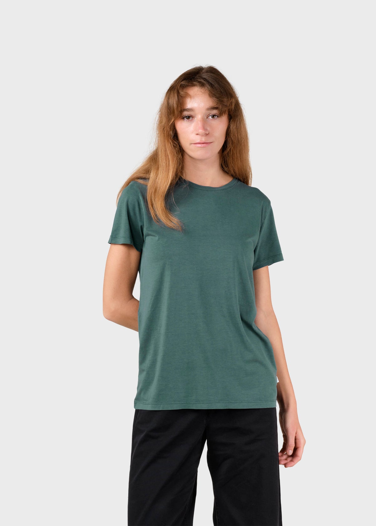 Klitmøller Collective ApS Thelma tee OCS T-Shirts Moss Green