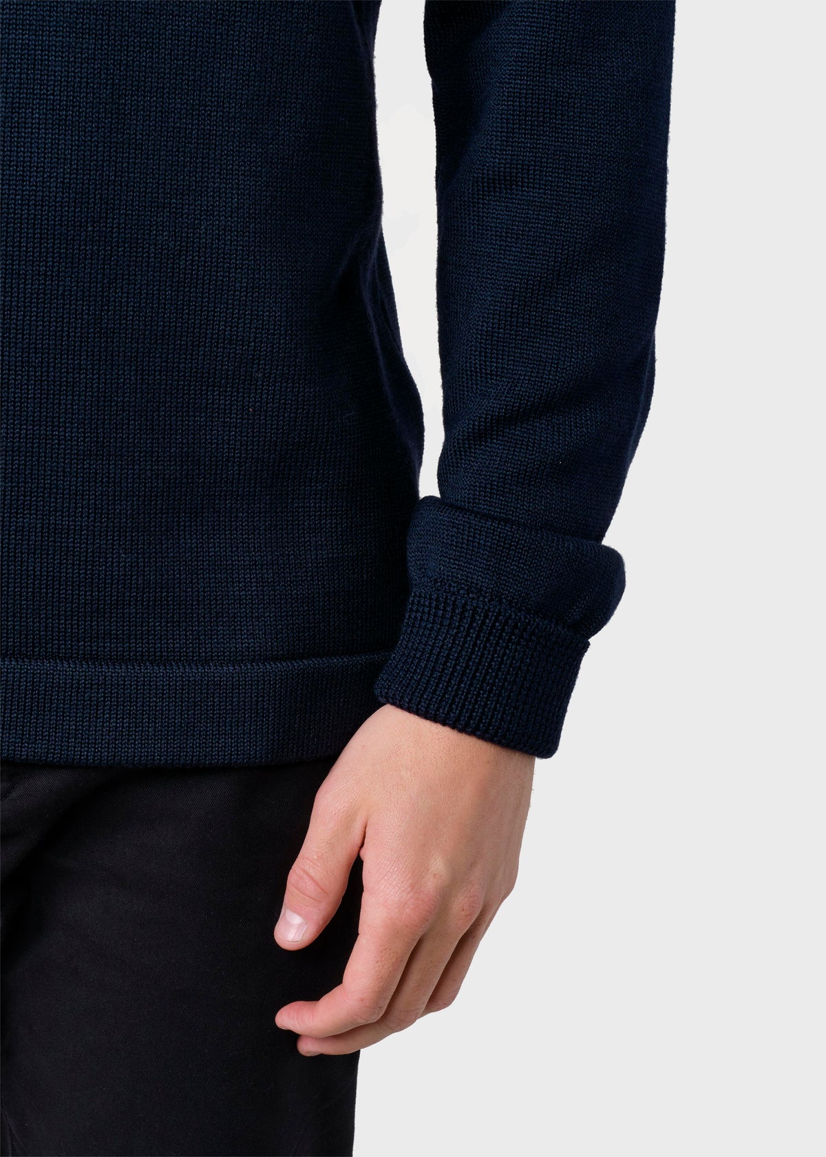 Klitmøller Collective ApS Thorvald knit Knitted sweaters Navy