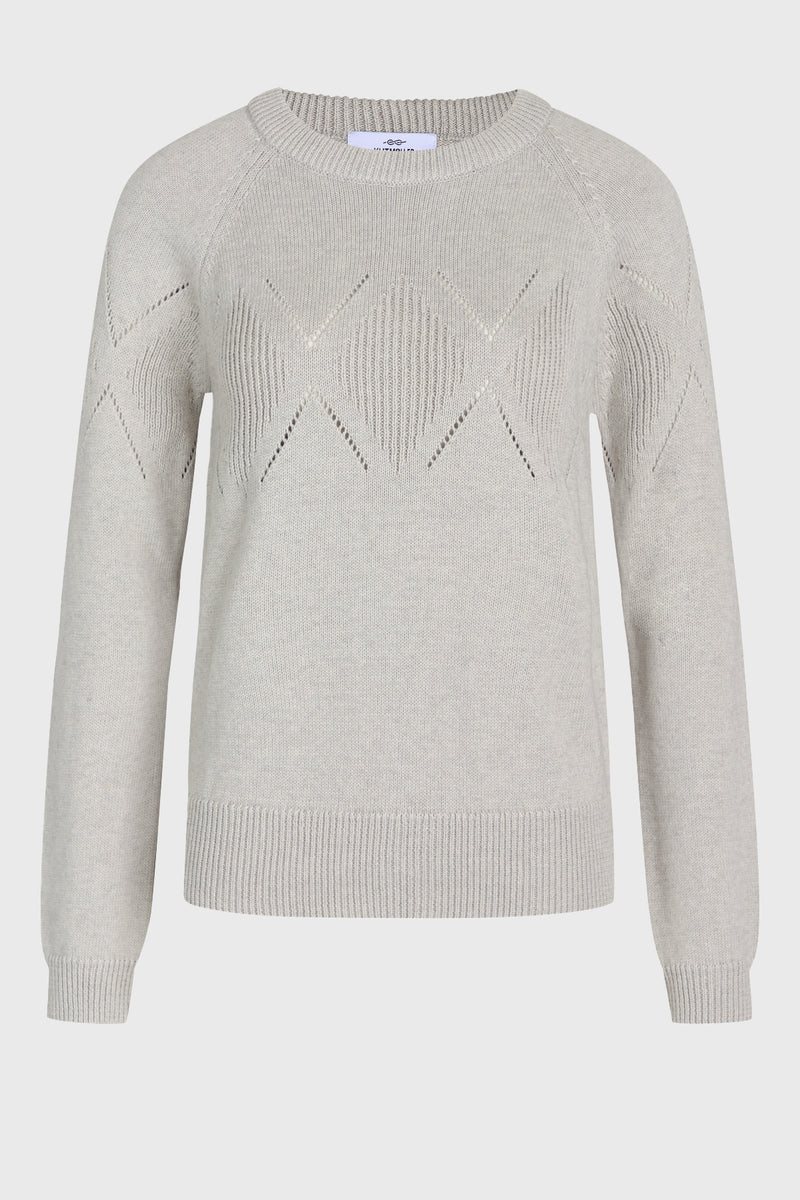 Klitmøller Collective ApS Thyra knit  Knitted sweaters Pastel grey