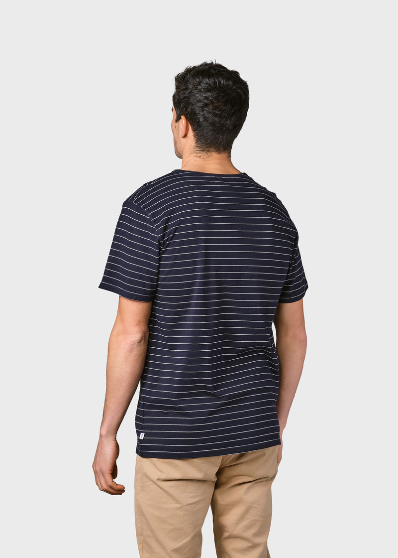 Klitmøller Collective ApS  Tom tee T-Shirts Navy/cream